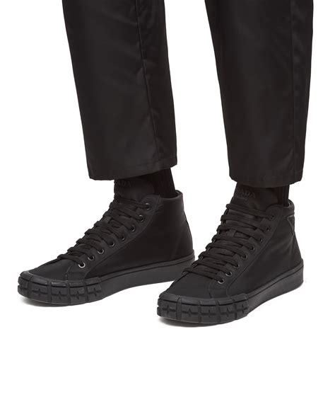 prada wheel high-top sneakers|Prada high top.